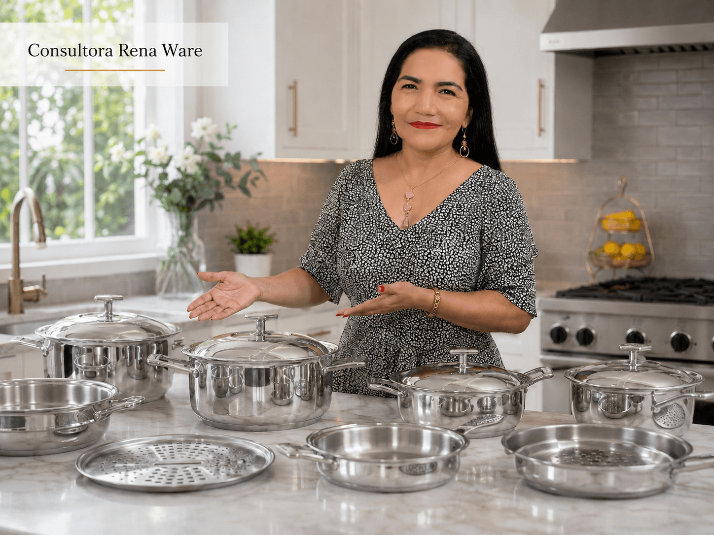 Gaby Guanilo, consultora de Rena Ware